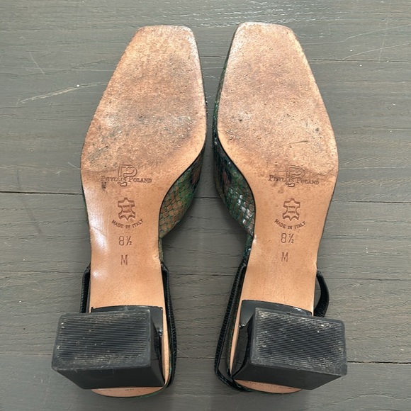 Vintage snakeskin heels - Picture 5 of 5